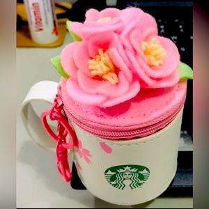 Starbucks Cherry Blossom Charm Purse